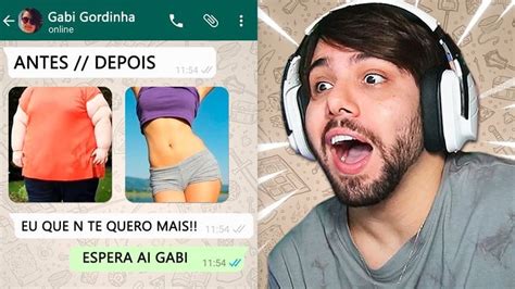 gordinha whatsapp|T3DDY E A GORDINHA QUE ERA ZOADA NO WHATSAPP,。